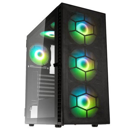 Kolink Observatory HF Plus Mesh ARGB táp nélküli ablakos ház fekete