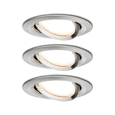 Beépíthető lámpa 3 részes készlet LED LED 19.5 W Paulmann 93483 Nova Vas (matt)