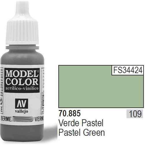 Vallejo Model Color Pastel Green Akrilfesték 70885 (VALL-70885)