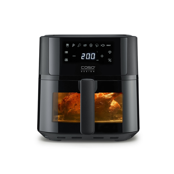 Caso AirFry 6.0 Designer Фурна с горещ въздух 6 л, 1700 Вт, черна