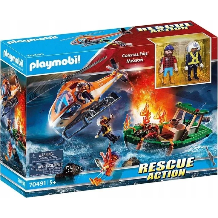 Playmobil 70491 Rescue Action - Légimentők akcióban (70491)
