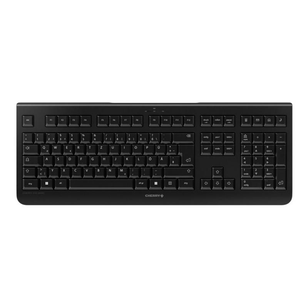 CHERRY JK-3000DE-2 πληκτρολόγιο Παγκόσμιος RF Wireless QWERTZ Γερμανικός Μαύρος (Μαύρο)