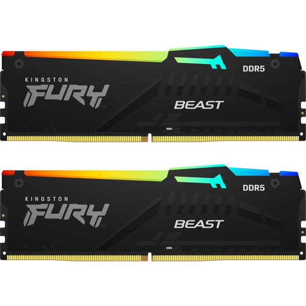 Kingston Technology FURY Beast RGB hukommelsesmodul 2 x 32 GB