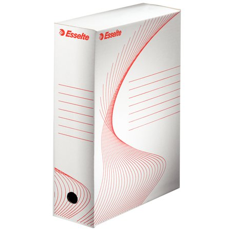 Esselte Standard A4 Archiváló doboz 100mm - Fehér (128102)