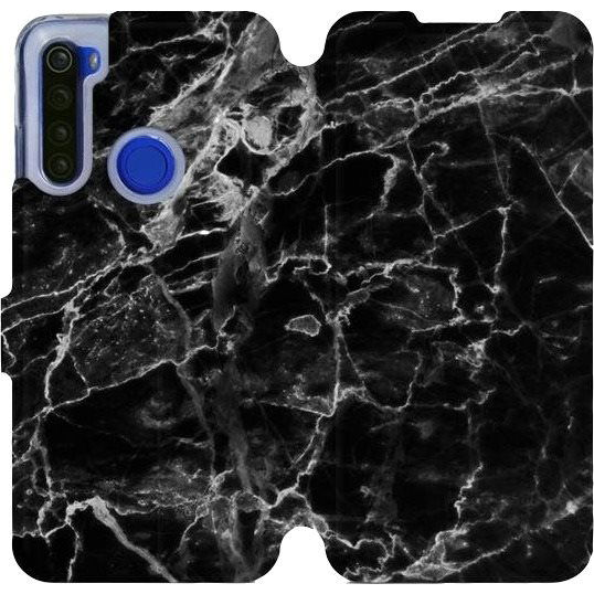 Flip case for Xiaomi Redmi Note 8T - V056P Black marble (5903516116126)