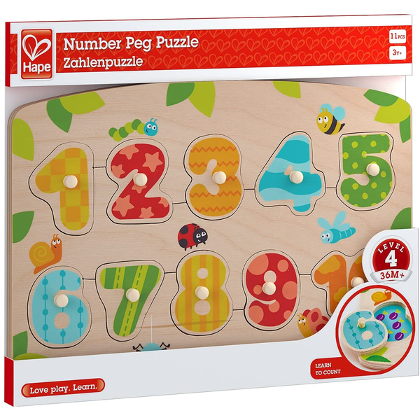 Números De Rompecabezas De Botones