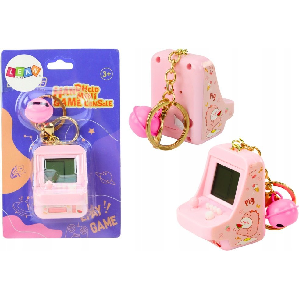 Elektronikus Játék Tetris Zsebkulcstartó Rózsaszín 20661 (20661)