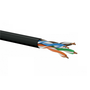 A-LANtec U/UTP CAT5e Installációs kábel 305m - Fekete