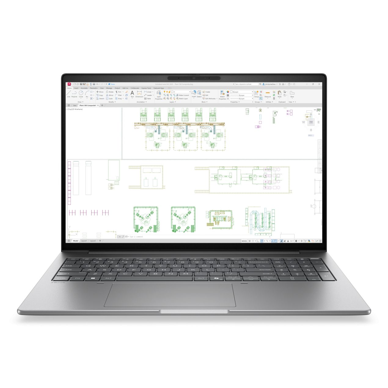 HP ZBook 8 G2i Copilot+ PC Intel Core Ultra 5 336H Mobilná pracovná stanica 40,6 cm (16") WUXGA 24 GB DDR5-SDRAM 512 GB SSD Wi-Fi 7 (802.11be) Windows 11 Pro AI Workstation, AI PC Strieborná