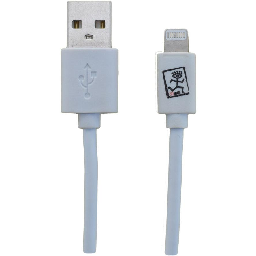 2GO USB Lade-/Datenkabel Lightning 1m weiß in PET-Box (795781) (795781)