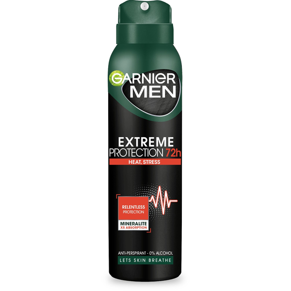 GARNIER Men Mineral Xtreme Spray Antiperspirant 150 ml