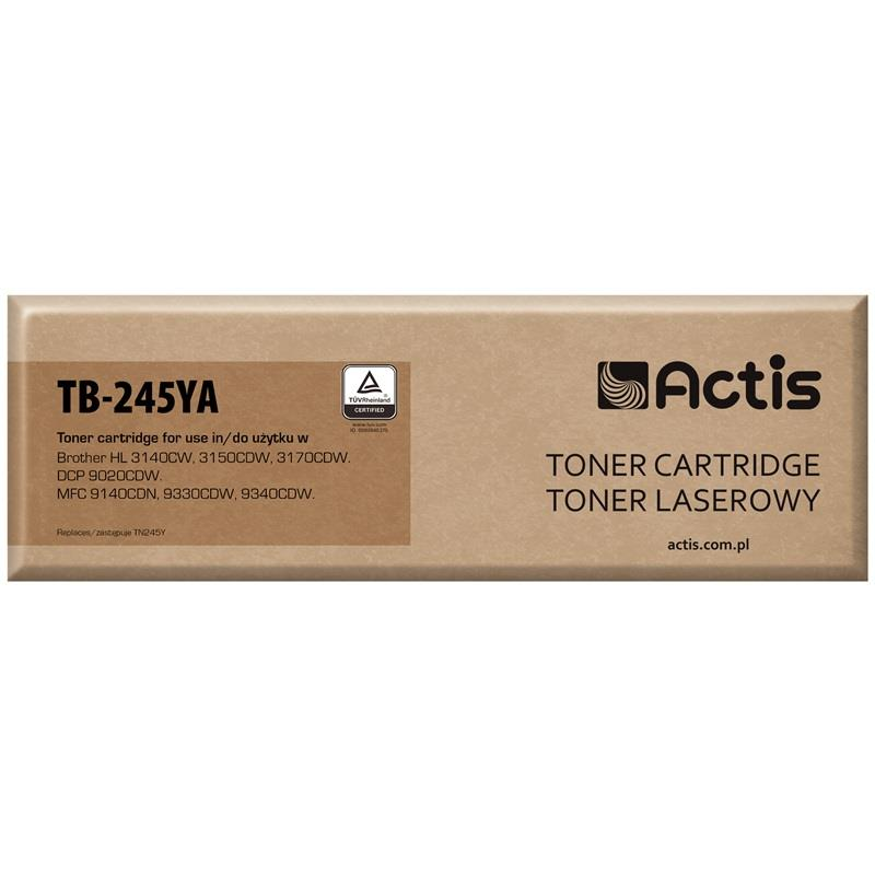 Actis (Brother TN-245Y) Toner Sárga (TB-245YN)