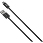 Yenkee USB A 2.0 / USB C szinkronizáló és töltőkábel 1m fekete  (YCU 301 BK)
