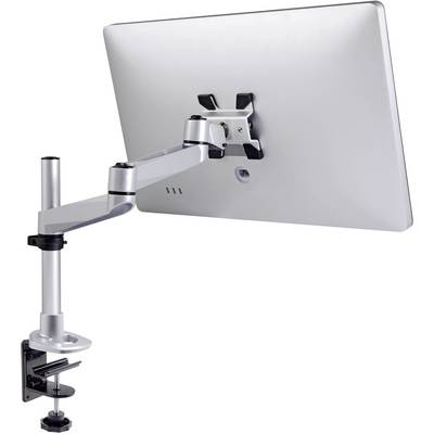 Asztalra szerelhető monitortartó gáznyomásos technikával Grommet- és C csíptetővel SpeaKa Professional SuperSwivel (SP-1624924)