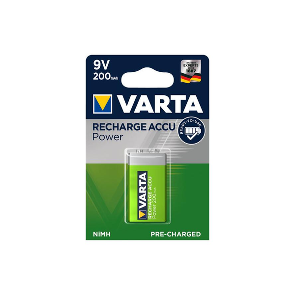Varta 56722 Oplaadbare batterij 9V Nikkel-Metaalhydride (NiMH)