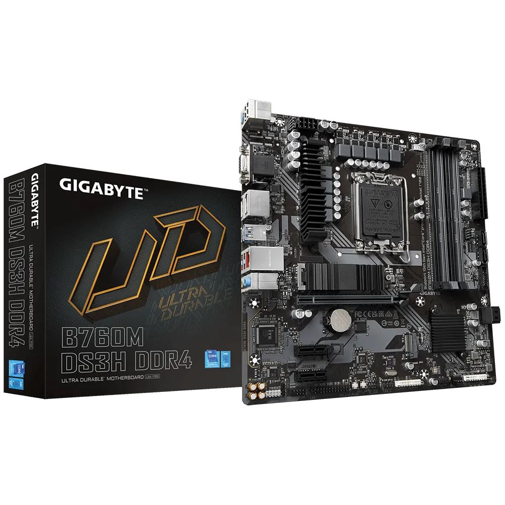 Gigabyte B760M DS3H DDR4 alaplap (B760M DS3H DDR4)