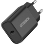 OB STANDARD EU WALL CHARGER 20W - 1X USB-C 20W USB-PD BLACK