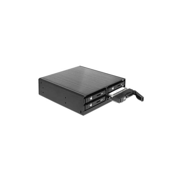 MBR Delock 47220 5,25" hordozható rack 4 x 2,5" SATA HDD/SSD-hez
