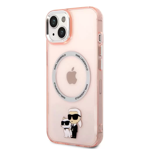 Karl Lagerfeld tok pink (KLHMP14MHNKCIP) Apple Iphone 14 Plus készülékhez