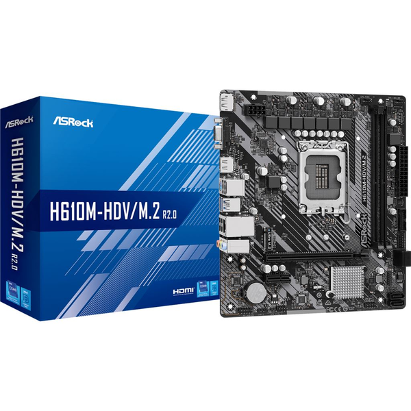 ASRock H610M-HDV/M.2 R2.0 alaplap