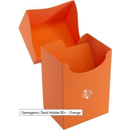 Asmodee - Deck Holder 80+ Orange