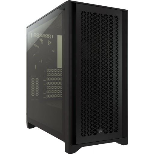 Corsair 4000D AIRFLOW Tempered Glass táp nélküli ablakos ház fekete (CC-9011200-WW) (CC-9011200-WW)