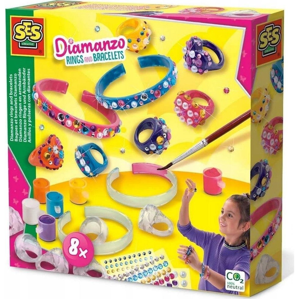 SES Creative Diamanzo rings and bracelets
