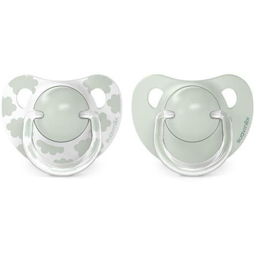 Suavinex Dreams, anatómiai, 0-6 hónapos kor között, 2 db, zöld (8426420083348)