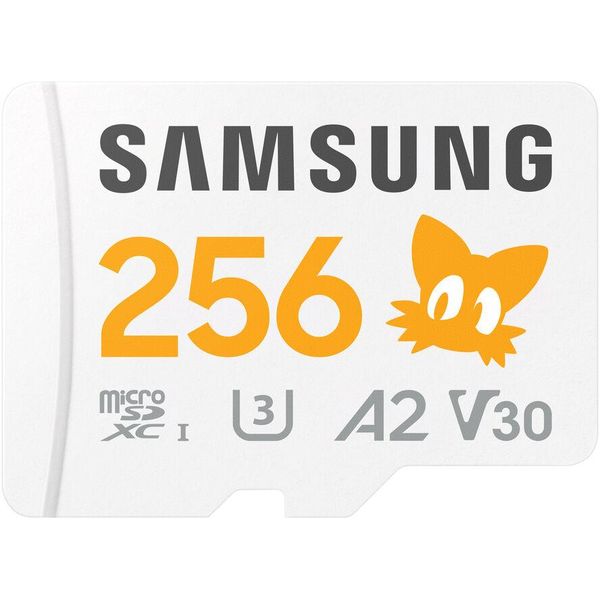 Paměťová karta SAMSUNG Pro Plus 256 GB microSDXC s adaptérem