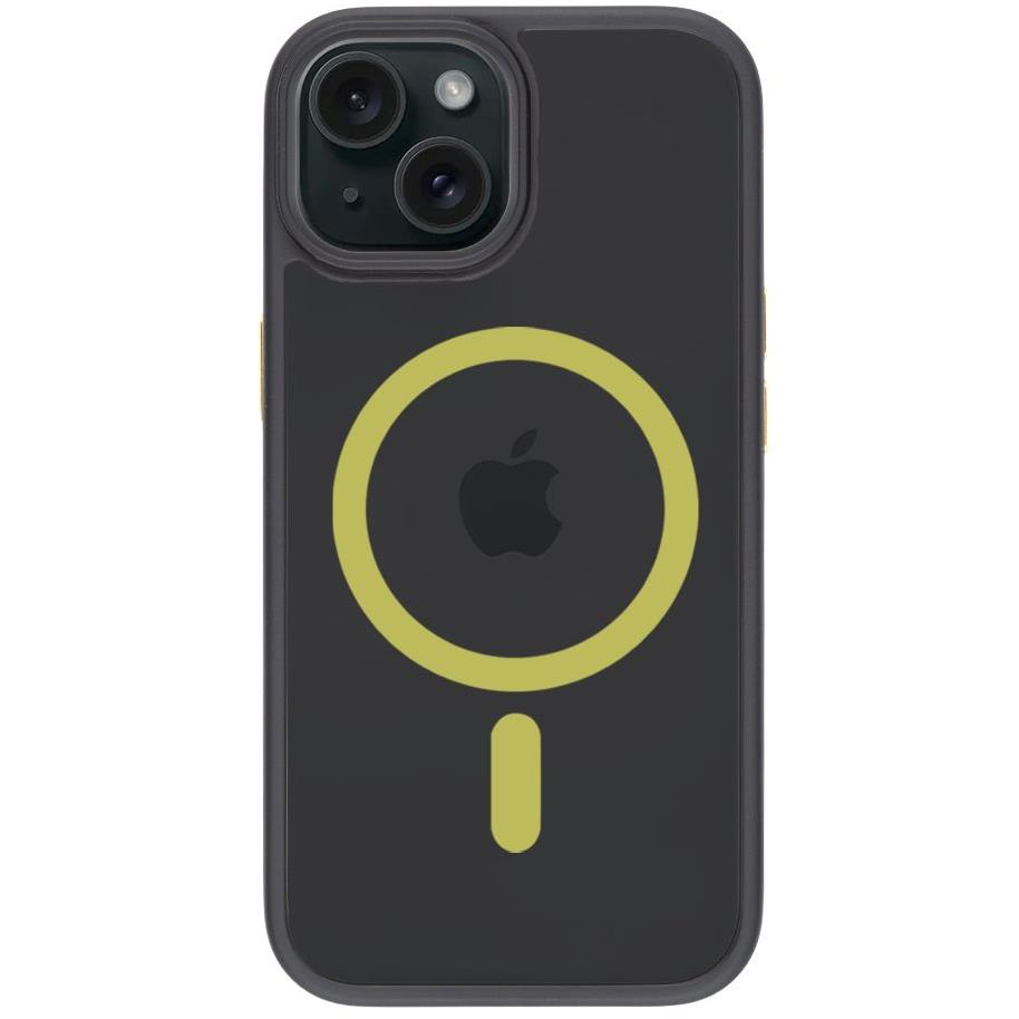 Tactical MagForce Hyperstealth 2.0 iPhone 15 Black/Yellow tok (57983121098)