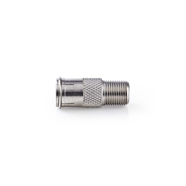 Nedis CSGP41956ME műholdas és antenna adapter, 10 db, F Férfi Gyors, F Nő, Nikkelezett, 75 Ohm, Egyenes, Fém, Ezüs (CSGP41956ME)