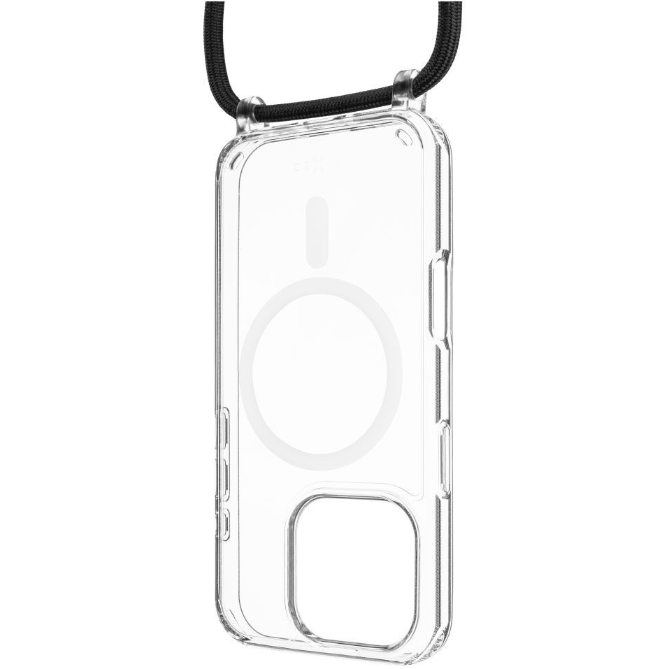 FIXED MagPure Neck Apple iPhone 16 Pro tok fekete nyakpánttal (FIXPUNM-1402-BK)