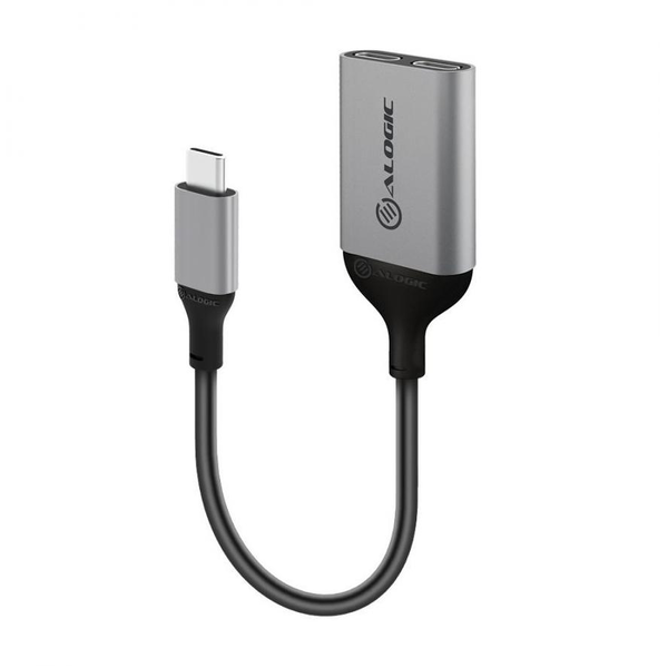 ALOGIC UL2CAPW-SGR interface hub USB 3.2 Gen 1 (3.1 Gen 1) Type-C Grå