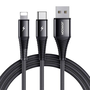 Kabel 2v1 Joyroom USB-C / Lightning 3A 1.2m Rychlý
