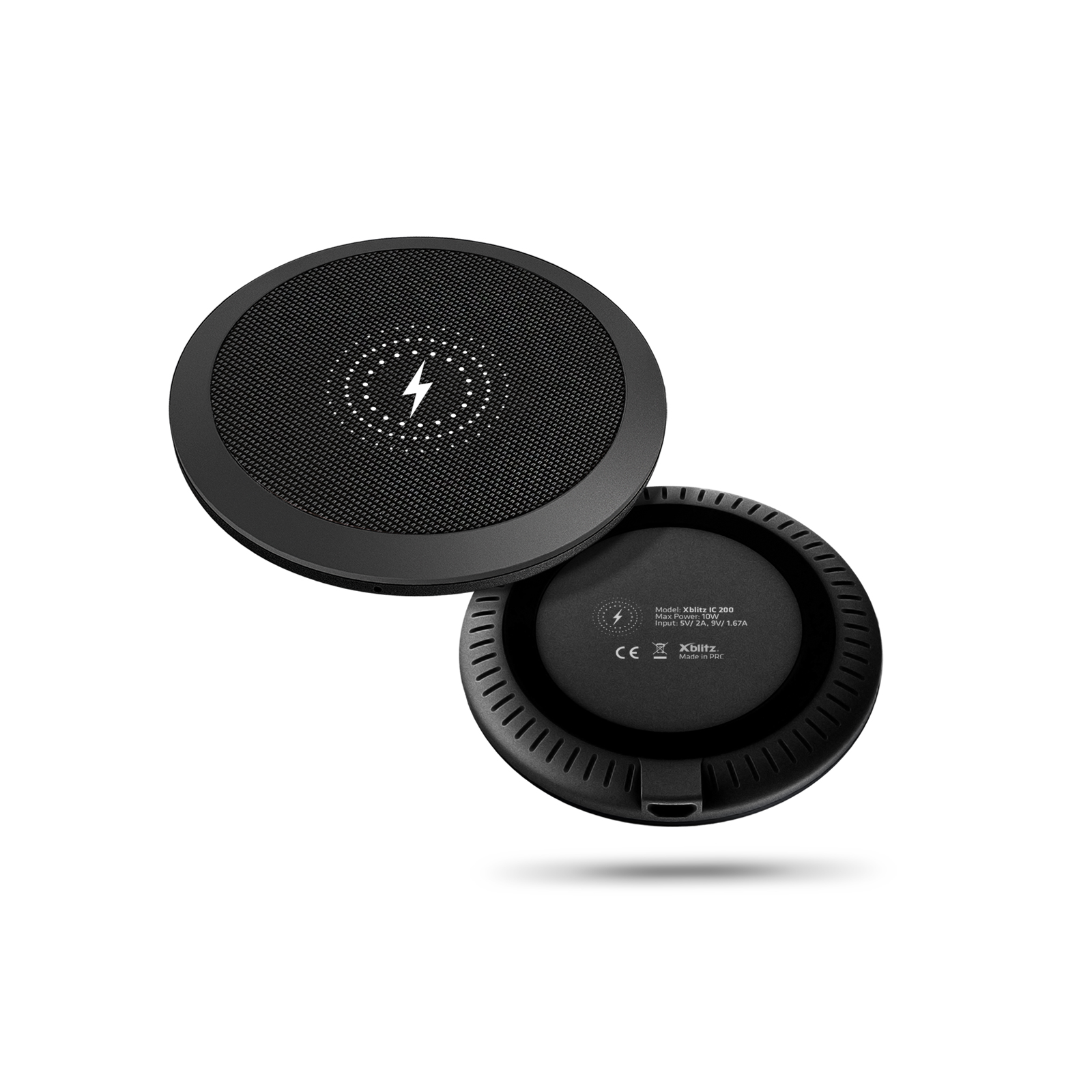 Xblitz IC200 Vezeték nélküli töltő - Feket (10W) (XBL-HOM-IC200)