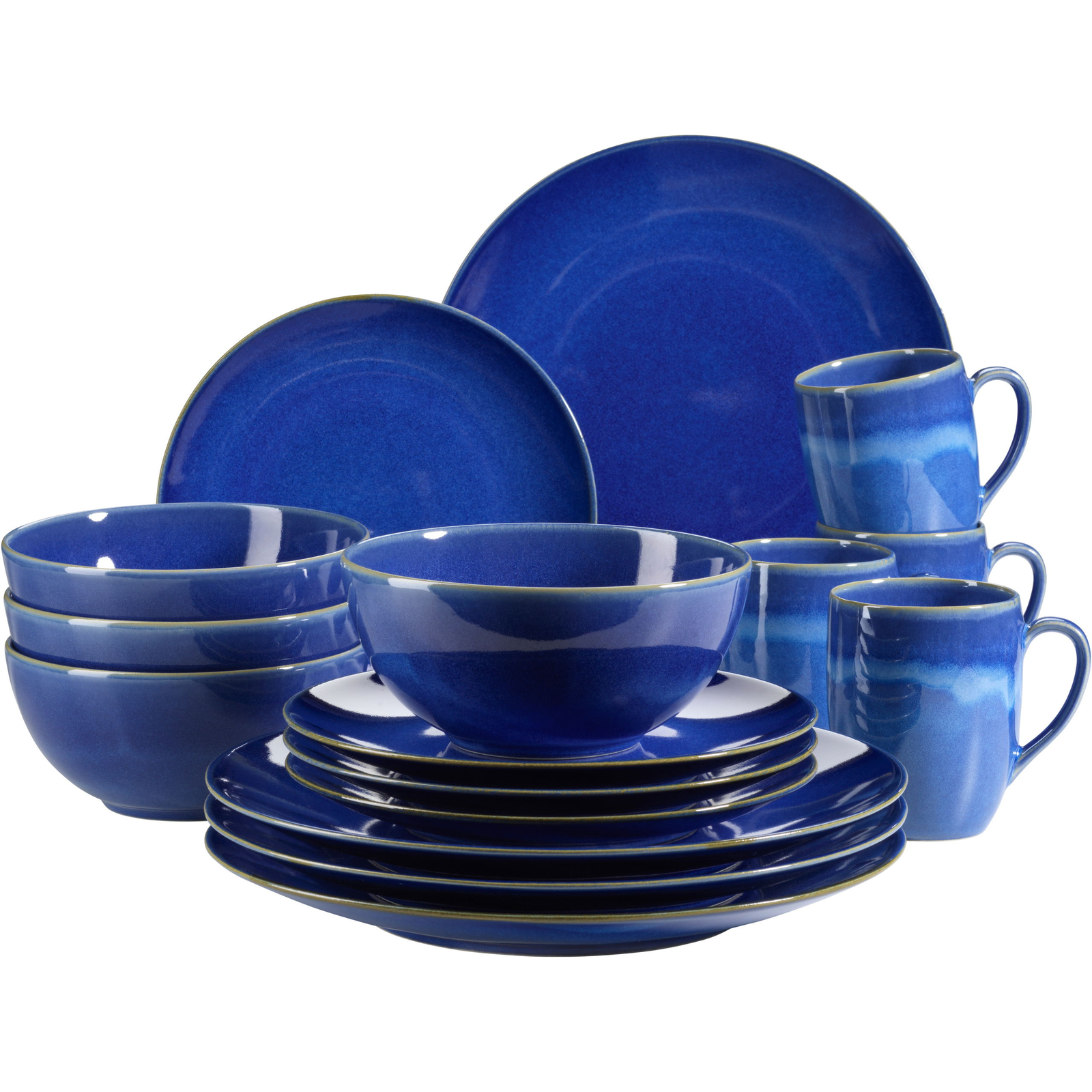 Mäser DARK BLUE OSSIA Étkészlet 16 db (931546)