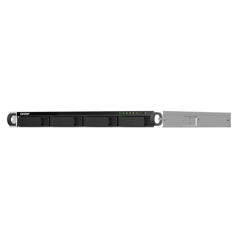 QNAP TS-464U-RP NAS Rack (1U) Ethernet/LAN csatlakozás Fekete N5095 (TS-464U-RP-8G)
