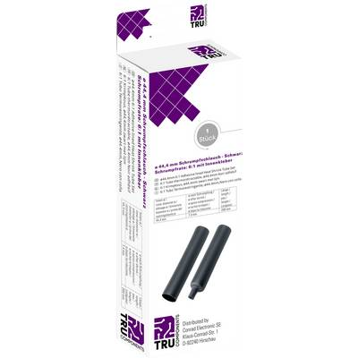 TRU COMPONENTS T1904CA049 Zsugorcső ragasztóval Fekete 44.40 mm Zsugorodási arány:6:1 1 db (T1904CA049)