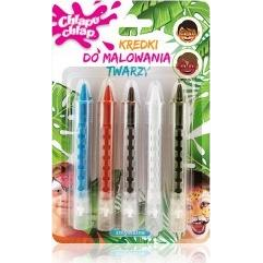  Chlapu Chlap chlapu chlap kredki do malowania twarzy 5 szt. chłopiec
