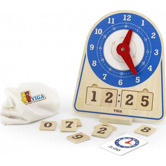 Játék Óra - Mennyi Az Idő? Számokkal és Mutatókkal (44547)