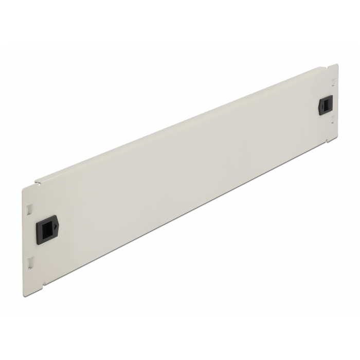 Delock 19 hálózati cabinet zárt fedéllel eszközmentes 2U szürke (66632) (66632)