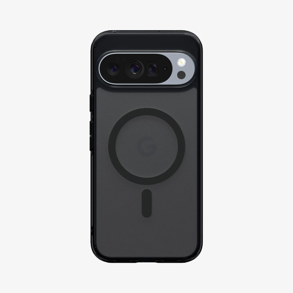 Spigen ULTRA HYBRID MAG műanyag telefonvédő (ütésállóság, légpárnás keret, MagSafe) FEKETE Google Pixel 10 Pro XL (ACS09726)
