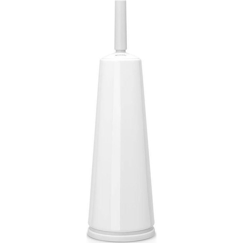 Brabantia ReNew WC-kefe padlón álló tartóval, acél, fehér - 414664 (414664)