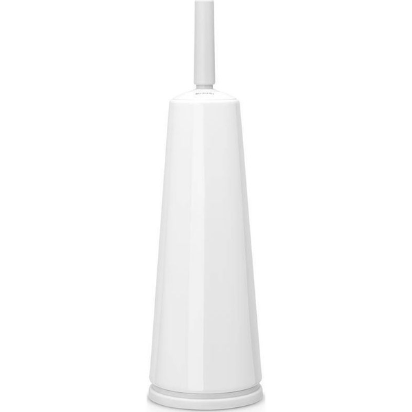 Brabantia ReNew WC-kefe padlón álló tartóval, acél, fehér - 414664