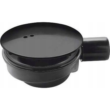 Kerra Speed 90 Alacsony Zuhanytálca Szifon - Fekete (19232)