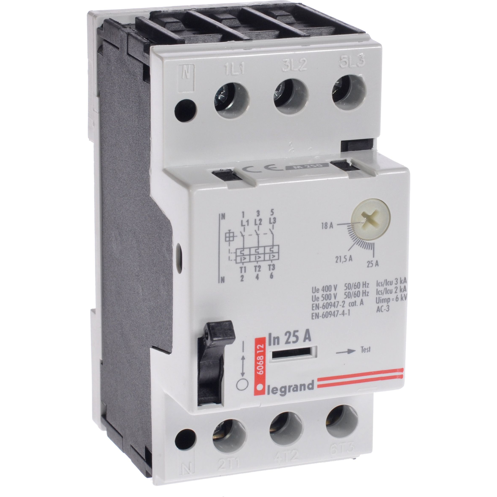 Motorový istič Legrand 606812 18-25 A