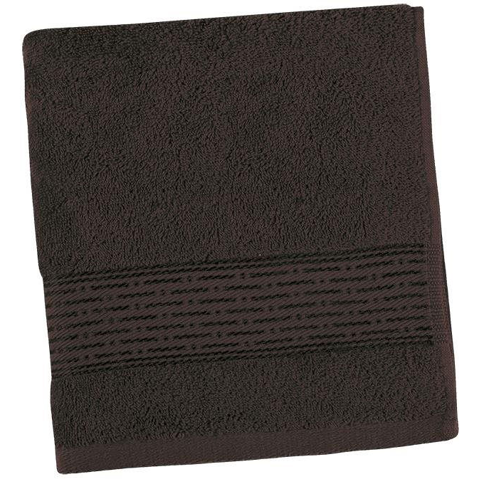 Bellatex Terry Collection Stripe - Towel 17/18 - 70 × 140 cm - dark brown (2115)