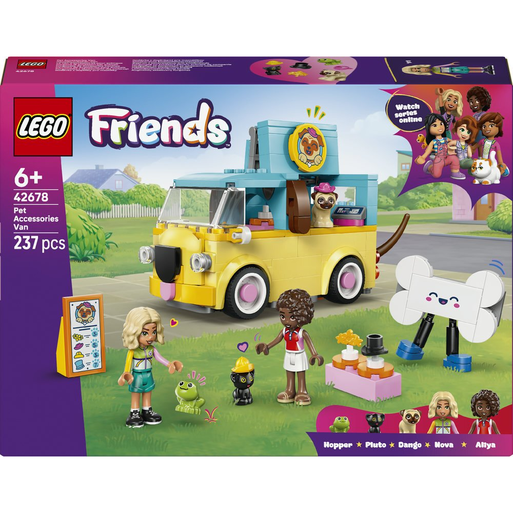 LEGO® Friends: Kisteherautó kisállatfelszerelésekkel (42678) (42678)