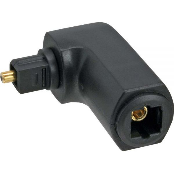 InLine 89900B csatlakozó átlakító Toslink female Toslink (digitális optikai) kábel Fekete (89900B)