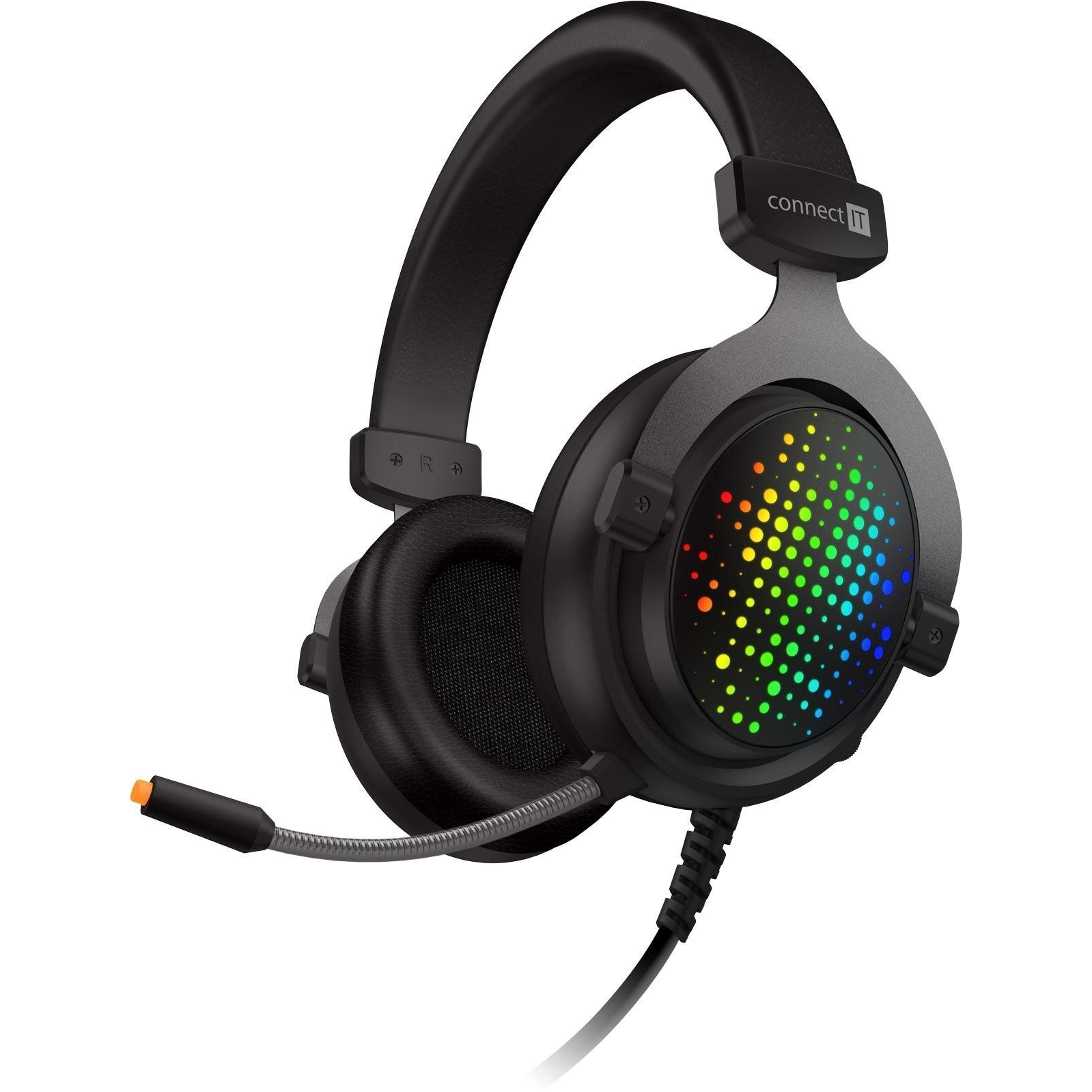 Headset Connect IT Evogear Ed.3 (CHP-7000-BK) černý (CHP-7000-BK)